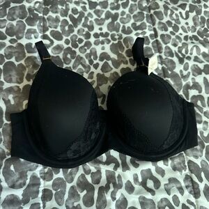NWT Soma perfect coverage black bra 38D